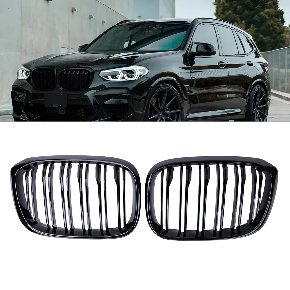 Drs Tuning Bmw X3 G01 Ön Panjur Böbrek Parlak Siyah Piano Black M X3 Model 2018 Üzeri