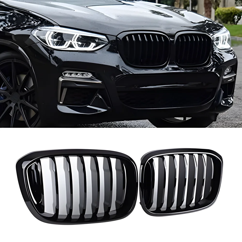 Drs Tuning Bmw X3 G01 Ön Panjur Böbrek Parlak Siyah Piano Black Düz Model 2018 Üzeri