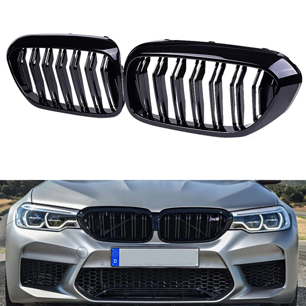 Drs Tuning Bmw 5 Serisi G30/G38 Ön Panjur Böbrek Parlak Siyah Piano Black M5 Model 2017 Üzeri