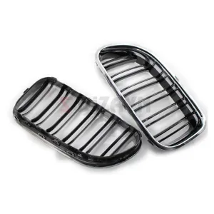 S-Dizayn Bmw 5 Serisi F10/F11/F18 Ön Panjur Böbrek Parlak Krom M5 Model 2010-2016 thumb 5