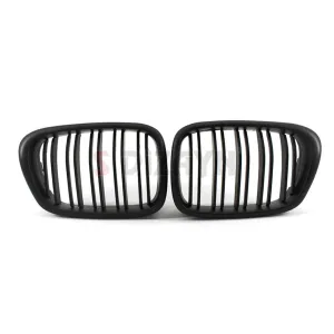 Drs Tuning Bmw 5 Serisi E39 Ön Panjur Böbrek Parlak Siyah Piano Black M5 Model 1996-2003 - Görsel 4