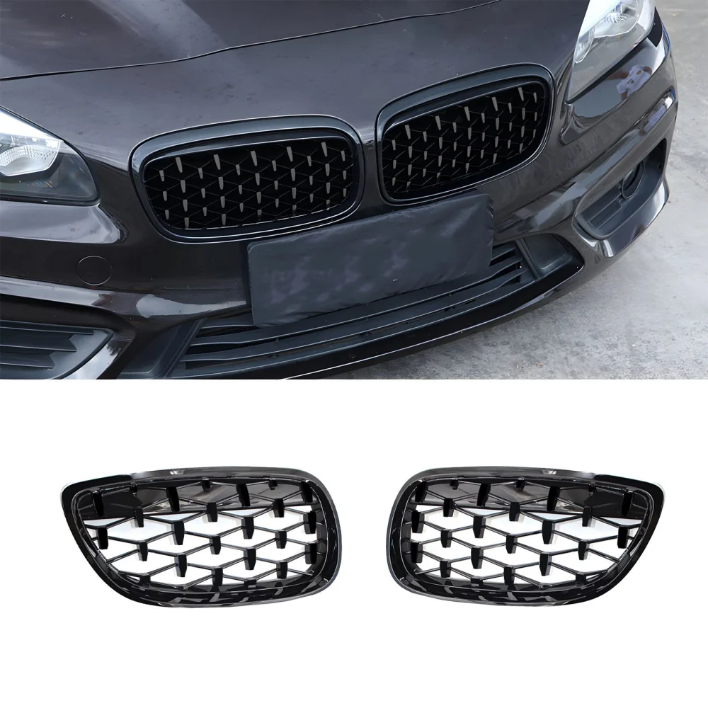 Drs Tuning Bmw 3 Serisi E46 Ön Panjur Böbrek Parlak Siyah Piano Black Diamond Model 2002-2005
