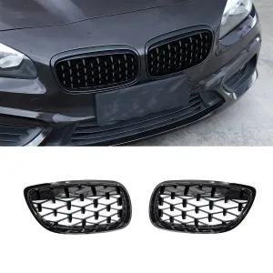 BMW 3 Serisi 1997-2006 (E46) uyumlu E46 Ön Panjur Böbrek Parlak Siyah Piano Black Diamond Model 2002-2005 modelleri DRS Tuning'de. Kaliteli malzeme, hızlı