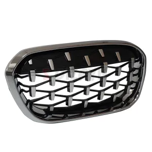 S-Dizayn Bmw 1 Serisi F20/F21 Ön Panjur Böbrek Parlak Siyah Piano Black Diamond Model 2015-2019 thumb 4