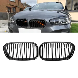 BMW 1 Serisi 2011-2019 (F20) uyumlu F20/F21 Ön Panjur Böbrek Parlak Siyah Piano Black M1 Model 2015-2019 modelleri DRS Tuning'de. Kaliteli malzeme, hızlı kargo
