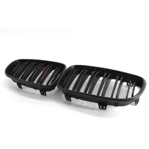 Drs Tuning Bmw 1 Serisi E81/E87 Ön Panjur Böbrek Mat Siyah M1 Model 2008-2012 - Görsel 4
