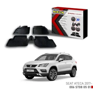 Seat Ateca -2017 için Uyumlu 3D PaspasDRS Tuning kalitesiyle tanışın! Özel olarak Seat  model araçlar için üretilen bu ürün, otomobilinizin hatlarına sportif ve