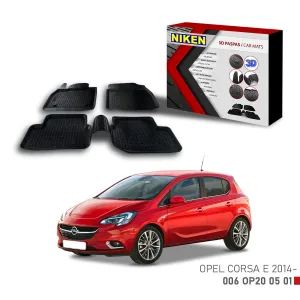 Opel Corsa E için Uyumlu -2014 3D PaspasDRS Tuning kalitesiyle tanışın! Özel olarak Opel  model araçlar için üretilen bu ürün, otomobilinizin hatlarına sportif 