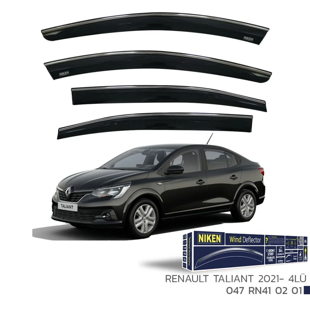 Renault Taliant Uyumlu Kromlu Cam Rüzgarlığı -2021  Parça