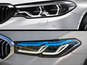 Bmw G30 Uyumlu 5 Serisi 17-20 İçin 2020+ Makyajlı Görünüm Led Far ParçaDRS Tuning kalitesiyle tanışın! Özel olarak BMW  model araçlar için üretilen bu ürün, oto