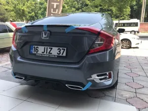 Honda Civic 2015-2021 (FC5) uyumlu Fc5 Arka Difüzör Mat siyah 2016-2021 Arası Parça modelleri DRS Tuning'de. Kaliteli malzeme, hızlı kargo ve güvenli