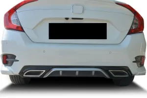 Honda Civic 2015-2021 (FC5) uyumlu Fc5 Arka Difüzör Çift Renk 2016-2021 Arası Parça modelleri DRS Tuning'de. Kaliteli malzeme, hızlı kargo ve güvenli