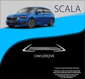 Skoda Scala Uyumlu Krom Cam Alt Çıtası 2019-2023 ParçaDRS Tuning kalitesiyle tanışın! Özel olarak Skoda  model araçlar için üretilen bu ürün, otomobilinizin hat