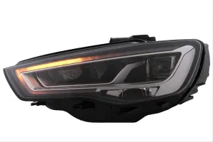 A3 2013-2016 Uyumlu İçin 2016+ Facelift LED Far (2016+ Tampon Gerekir) Xenon Farlı Model İçin Parça thumb 1
