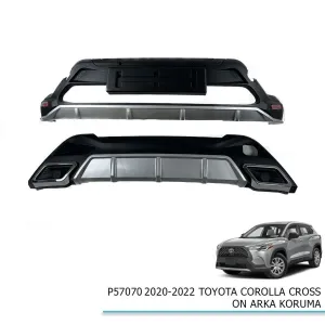 Toyota Corolla Uyumlu Cross Ön Arka Difüzör 2020-2022 ParçaDRS Tuning kalitesiyle tanışın! Özel olarak Toyota  model araçlar için üretilen bu ürün, otomobiliniz
