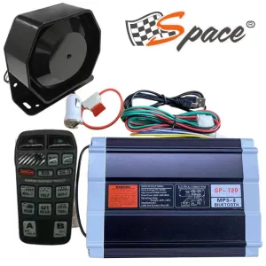 oto uzay uyumlu Profesyonel siren 300W bluetooth ve mp3 özellikli / SSSR49 modelleri Oto Aksesuar Shop'de. Kaliteli malzeme, hızlı kargo ve güvenli alışverişle