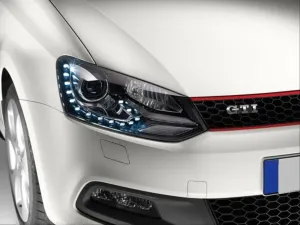 Drs Tuning Polo 2010-2017 Uyumlu Uyumlu Silver Gti Görünüm Led Far Parça