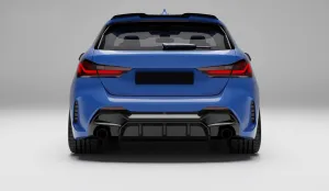 Drs Tuning F40 1 Uyumlu Serisi İçin 12785 Görünüm Difüzör (Parlak Siyah) Parça - Görsel 2