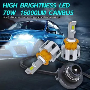 Led far ampulü D2S/R 70W 16000LM 6000K Beyaz CANBUS 12V / LAAM925-tk thumb 4