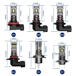 Led far ampulü 80W 11000LM H1 12-30V / LAAM933 thumb 5