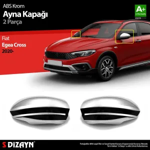 S-Dizayn Fiat Egea Cross Abs Krom Ayna Kapağı 2 Prç. 2020 ÜzeriAraca &Ouml;zel Abs Krom Aksesuar
&Uuml;r&uuml;n &Ouml;zellikleri:Krom &uuml;r&uuml;nler ara&cced