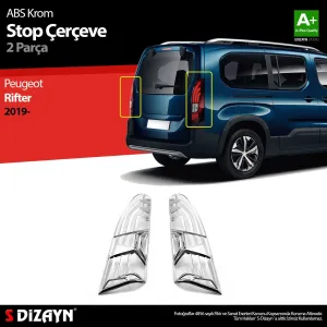 S-Dizayn Peugeot Rifter Abs Krom Stop Çerçevesi 2 Prç. 2019 ÜzeriAraca &Ouml;zel Abs Krom Aksesuar
&Uuml;r&uuml;n &Ouml;zellikleri:Krom &uuml;r&uuml;nler ara&cc