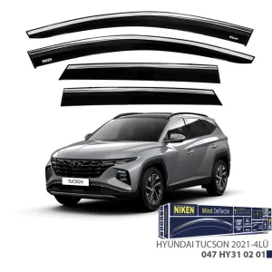 Hyundai Tucson Uyumlu -2021 Kromlu Cam Rüzgarlığı 4'Lü ParçaDRS Tuning kalitesiyle tanışın! Özel olarak Hyundai  model araçlar için üretilen bu ürün, otomobilin