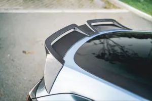 Model Y Uyumlu 2021+ Turbo Spoiler (Parlak Siyah) Parça thumb 2