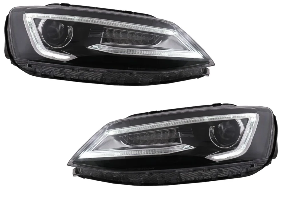 Jetta İçin Uyumlu Uyumlu Audi Dizayn LED Far Parça
