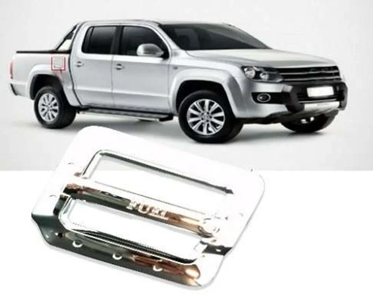Drs Tuning Amarok Uyumlu 2010 Sonrası Depo Kapağı Kaplama Krom Parça