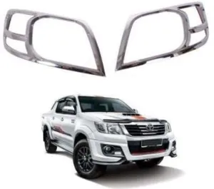 Toyota Hilux Uyumlu 2012 2015 Ön Far Kaplama ABS Krom ParçaDRS Tuning kalitesiyle tanışın! Özel olarak Toyota  model araçlar için üretilen bu ürün, otomobiliniz