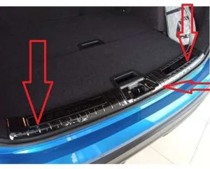 Nissan Qashqai Uyumlu 2006 2013 Arka Tampon Eşiği Krom ParçaDRS Tuning kalitesiyle tanışın! Özel olarak Nissan  model araçlar için üretilen bu ürün, otomobilini