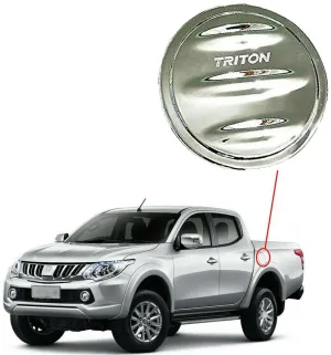 Mitsubishi L200 Uyumlu 2015 2018 Depo Kapağı Kaplama Krom ParçaDRS Tuning kalitesiyle tanışın! Özel olarak Mitsubishi  model araçlar için üretilen bu ürün, otom