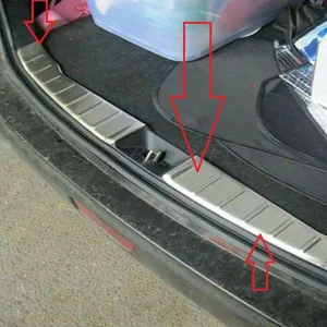 Mitsubishi Asx Uyumlu 2010 2017 Arka Tampon Eşiği Krom ParçaDRS Tuning kalitesiyle tanışın! Özel olarak Mitsubishi  model araçlar için üretilen bu ürün, otomobi