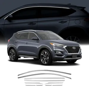 Hyundai Tucson Uyumlu 2015 2020 Cam Üst Çıtası Krom ParçaDRS Tuning kalitesiyle tanışın! Özel olarak Hyundai  model araçlar için üretilen bu ürün, otomobilinizi