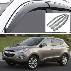 Hyundai Ix35 Uyumlu 2010 Sonrası Kromlu Cam Rüzgarlığı ParçaDRS Tuning kalitesiyle tanışın! Özel olarak Hyundai  model araçlar için üretilen bu ürün, otomobilin