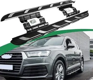 Audi Q5 Uyumlu 2018 Sonrası Yan Basamak Square Style ParçaDRS Tuning kalitesiyle tanışın! Özel olarak Audi  model araçlar için üretilen bu ürün, otomobilinizin 