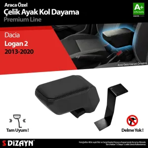 Drs Tuning Dacia Logan Mcv Kol Dayama Kolçak Çelik Ayaklı Abs Siyah 2013-2019 A+Kalite