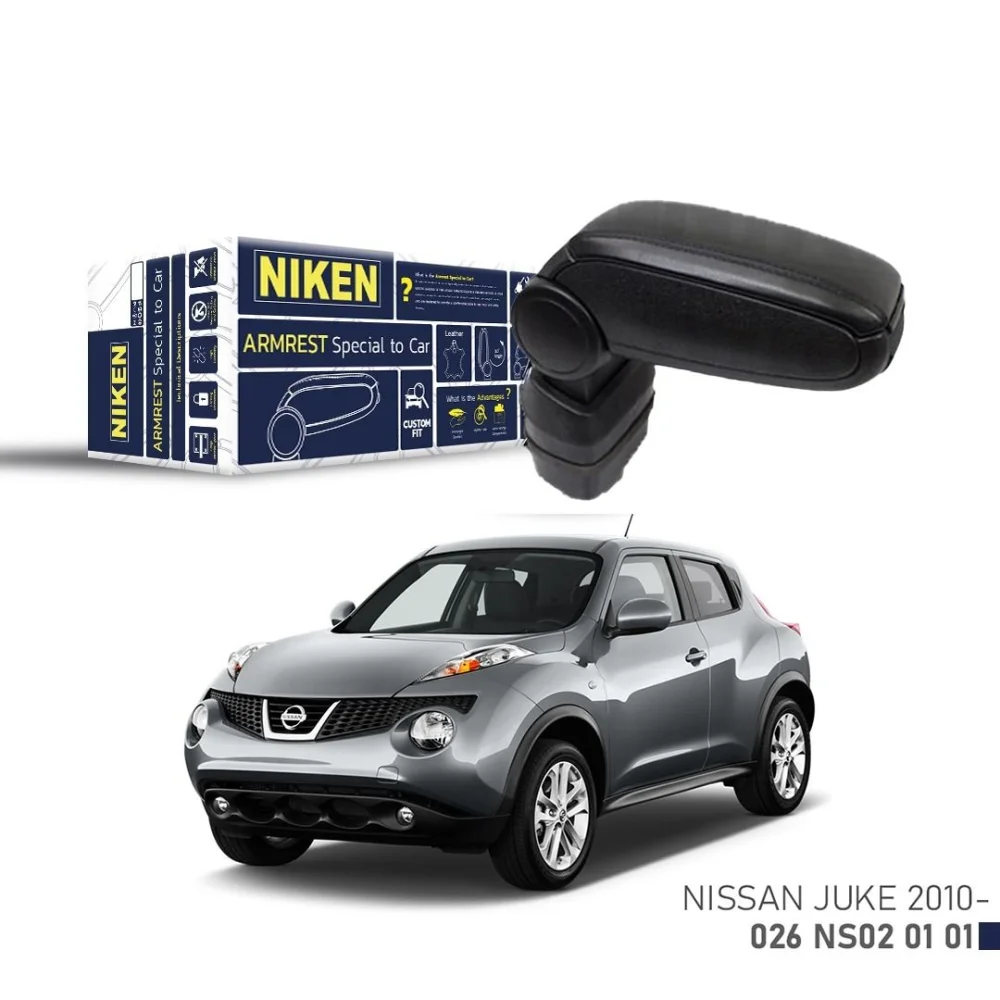 Nissan Juke Uyumlu -2010 Araca Özel Kol Dayama Siyah  Parça