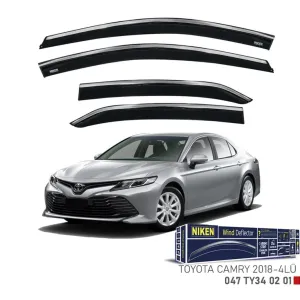 Niken Toyota Uyumlu Camry -2018 Kromlu Cam Rüzgarlığı 4Lü ParçaDRS Tuning kalitesiyle tanışın! Özel olarak Toyota  model araçlar için üretilen bu ürün, otomobil