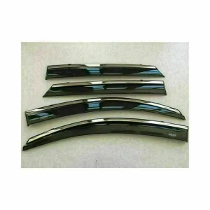 Drs Tuning Peugeot Uyumlu 2008 -2020 Kromlu Cam Rüzgarlığı 4Lü Parça - Görsel 2