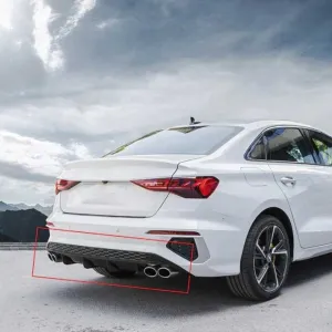 Audi A3 2012-2020 (8V) uyumlu Sedan 2021 Çift Egzozlu Difüzör Parça modelleri DRS Tuning'de. Kaliteli malzeme, hızlı kargo ve güvenli alışverişle hemen