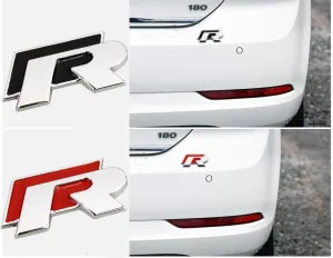 Drs Tuning Bagaj R Logo Yapışkanlı Kırmızı 178 - Görsel 2