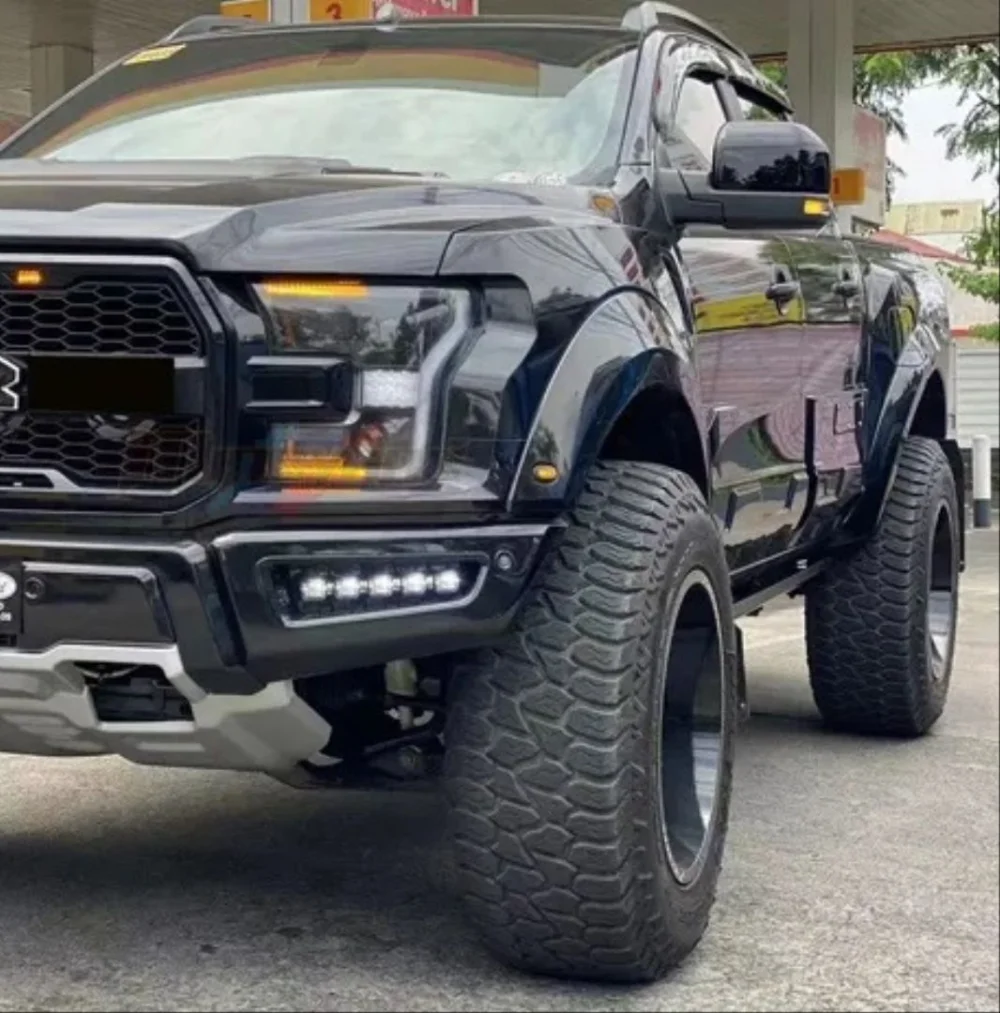 Drs Tuning Ranger İçin Uyumlu Uyumlu Kısa Tip F150 Ayna (Parlak Siyah ) Parça