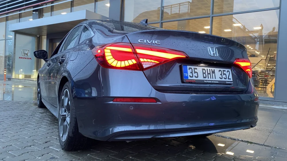 Drs Tuning Civic Fe1 Uyumlu 2022+ Dragon LED Stop - Kırmızı Parça