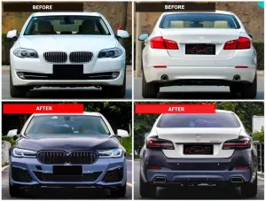 Çamkıran uyumlu 5 Serisi F10 2010-2016 İçin 2017+ G30 Facelift Body Kit Parça modelleri DRS Tuning'de. Kaliteli malzeme, hızlı kargo ve güvenli alışverişle