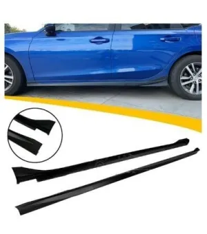 Honda Civic 2021-Günümüz (FE1) uyumlu 2022 İthal Boyalı Piano Black Yan Marşpiyel Parça modelleri DRS Tuning'de. Kaliteli malzeme, hızlı kargo ve güvenli