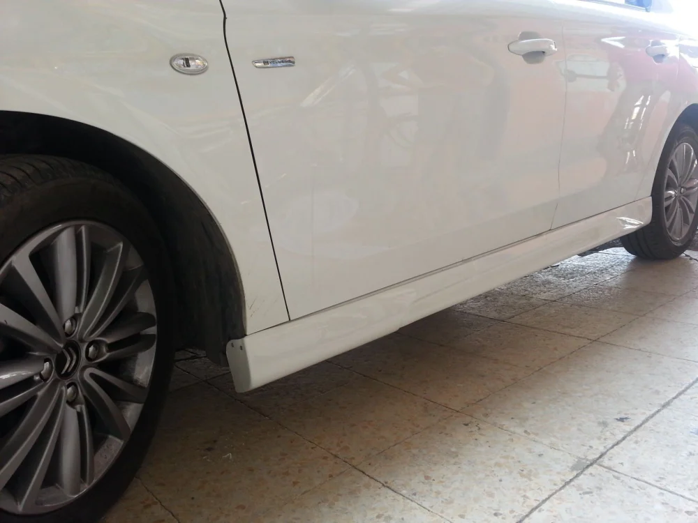 Drs Tuning Peugeot 301 Uyumlu Yan Marşpiyel Düz Model Parça