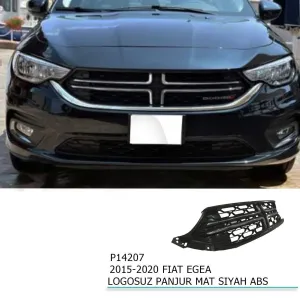 Fiat Egea Uyumlu Logosuz Panjur Mat Siyah ABS 2015-2020 ParçaDRS Tuning kalitesiyle tanışın! Özel olarak Fiat  model araçlar için üretilen bu ürün, otomobiliniz