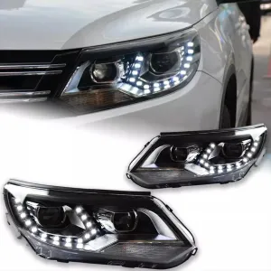 Tiguan 2013-2016 Uyumlu LED Far Parça thumb 2